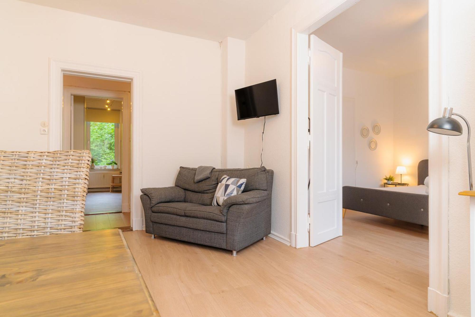 Koje St. Juergen Treppe Apartment Flensburg Bagian luar foto
