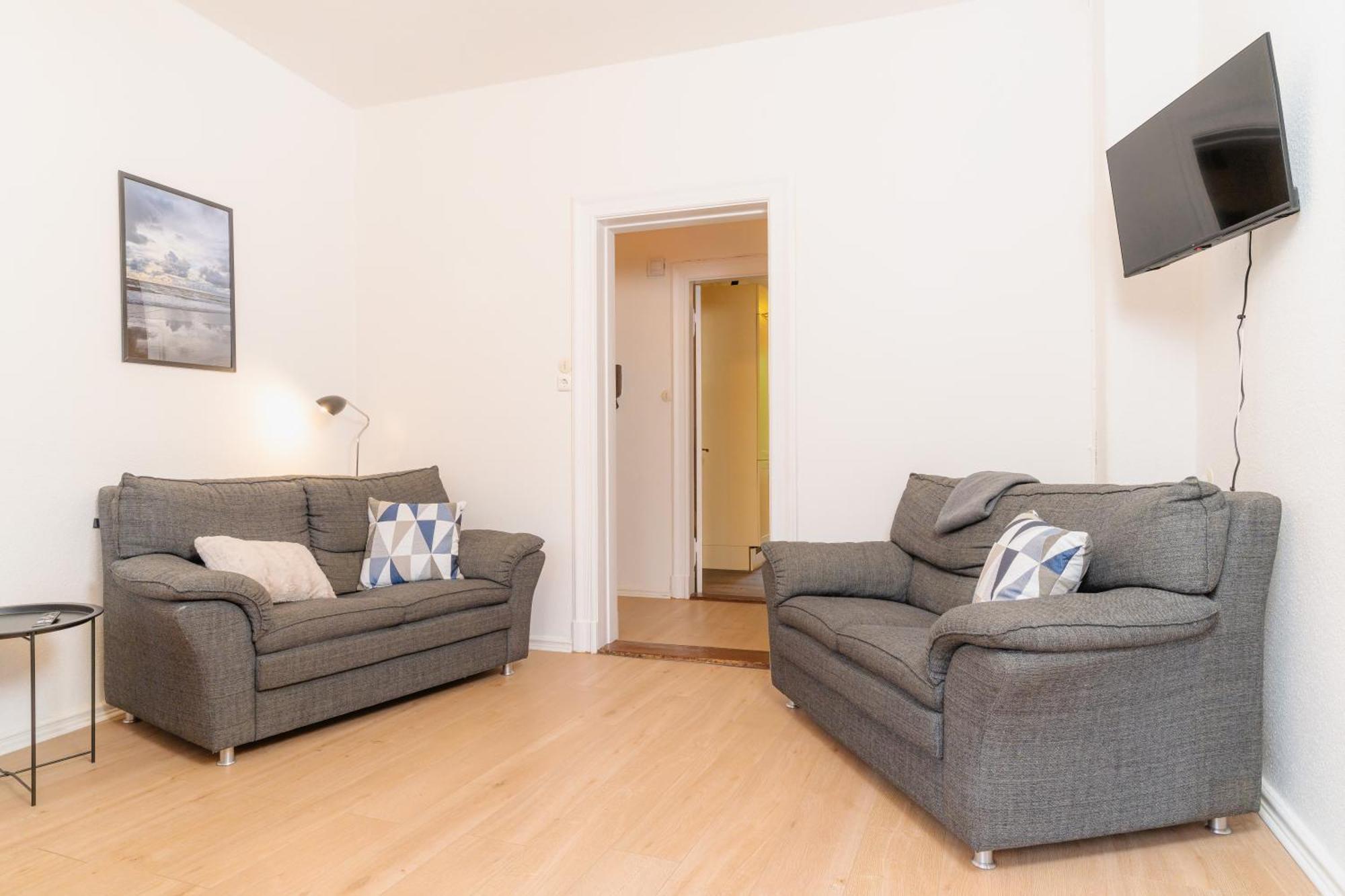 Koje St. Juergen Treppe Apartment Flensburg Bagian luar foto
